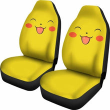 Load image into Gallery viewer, Pikachu Pokemon Car Seat Covers Universal Fit 051312 - CarInspirations