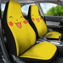 Load image into Gallery viewer, Pikachu Pokemon Car Seat Covers Universal Fit 051312 - CarInspirations