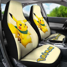 Load image into Gallery viewer, Pikachu Seat Covers Amazing Best Gift Ideas 2020 Universal Fit 090505 - CarInspirations