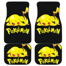 Load image into Gallery viewer, Pikachu Sleepy Car Floor Mats Pokemon Anime Fan Gift H200221 Universal Fit 225311 - CarInspirations