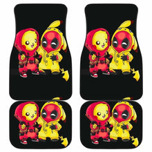 Load image into Gallery viewer, Pikachu X Deadpool Cute Custom Car Floor Mats Universal Fit 051012 - CarInspirations