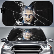 Load image into Gallery viewer, Pinhead Car Auto Sun Shade Horror Windshield Broken Glass Universal Fit 174503 - CarInspirations
