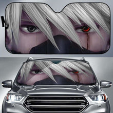 Load image into Gallery viewer, Sasuke Eyes 3D Car Sun Shades 918b Universal Fit - CarInspirations