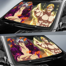 Load image into Gallery viewer, Seven Deadly Sins Escanor X Zeldris Car Sun Shade Universal Fit 173905 - CarInspirations