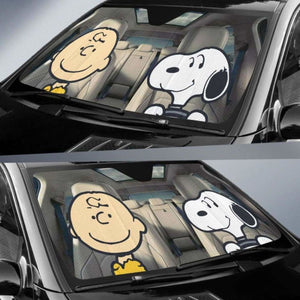 Snoopy Auto Sun Shades 918b Universal Fit - CarInspirations