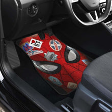 Load image into Gallery viewer, Spiderman Far From Home Mad Face Car Floor Mats Universal Fit 051012 - CarInspirations