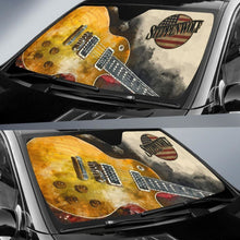 Load image into Gallery viewer, Steppenwolf Car Auto Sun Shade Guitar Rock Band Fan Universal Fit 174503 - CarInspirations