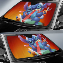 Load image into Gallery viewer, Stitch Gift Christmas Sun Shade amazing best gift ideas 2020 Universal Fit 174503 - CarInspirations