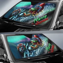 Load image into Gallery viewer, Stitch Merry Christmas Sun Shade amazing best gift ideas 2020 Universal Fit 174503 - CarInspirations