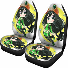 Load image into Gallery viewer, Tsuyu Chibi Car Seat Covers Universal Fit 051012 - CarInspirations