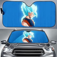 Load image into Gallery viewer, Vegeta Dragon Ball Minimal 4K Car Sun Shade Universal Fit 225311 - CarInspirations