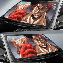 Load image into Gallery viewer, Yuijro Hanma Baki Car Sun Shade Anime Fan Gift Universal Fit 173905 - CarInspirations
