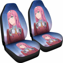 Load image into Gallery viewer, Zero Two Darling In The Franxx Car Seat Covers 2 Universal Fit 051012 - CarInspirations