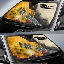 Load image into Gallery viewer, ZZ Top Car Auto Sun Shade Guitar Rock Band Fan Universal Fit 174503 - CarInspirations