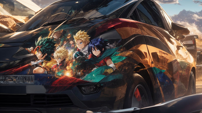 Stay Cool on the Go: My Hero Academia Accessories for Your Car