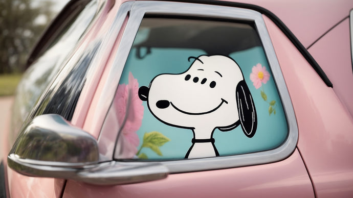 Snoopy Car Shades: The Perfect Way to Protect Your Little Ones with Adorable Designs