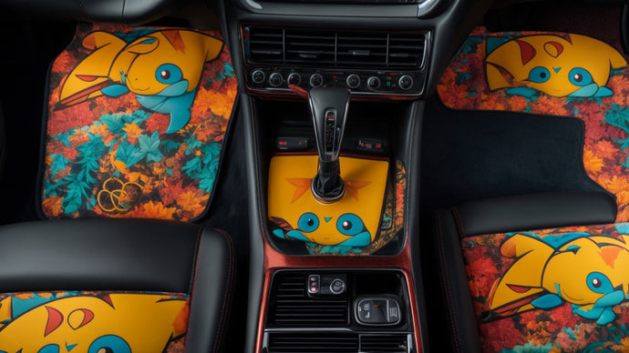 Drive in Style: Customizable Pokemon Car Mats for Fans
