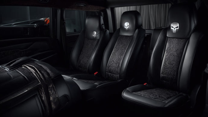 Limited Edition Punisher Seat Covers for Truck Enthusiasts: Unleash Your Inner Badass