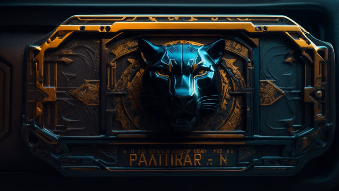 Elevate Your Ride: Eye-Catching Black Panther Car Accessories for Interior Decor