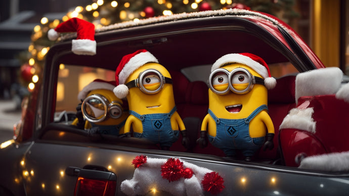 Holiday Edition Minions Car Accessories: Celebrate the Season with Despicable Fun