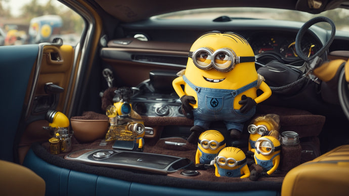 Minion Car Accessories Decor: Mats, Covers, Sun Shades and Much More