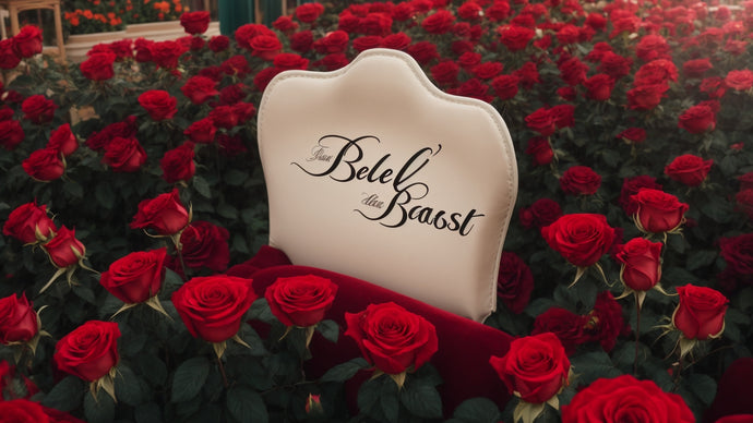 Personalized Beauty and the Beast Car Seat Covers: Your Name, Your Fairytale