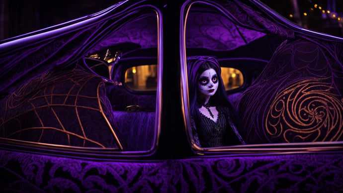 Best Jack and Sally Seat Covers for a Spooky Yet Sweet Car Interior Makeover