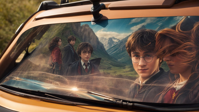 Protect Your Car with Hogwarts Magic: Harry Potter Sun Shades to Keep Your Car Cool