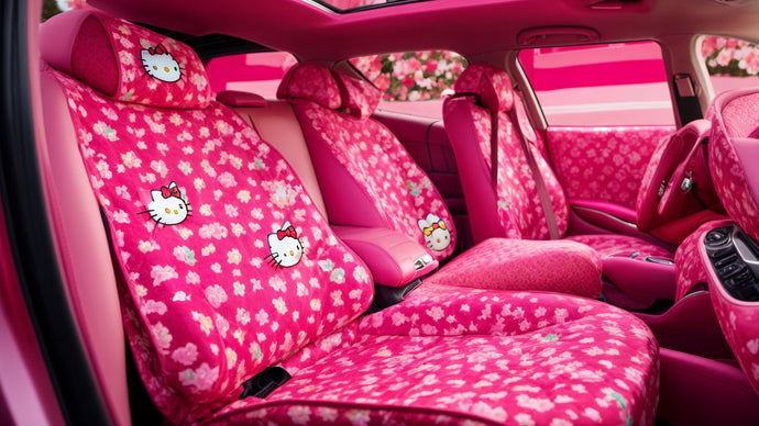 Eco-Friendly Hello Kitty Car Seat Covers: Sustainable Style for Fans