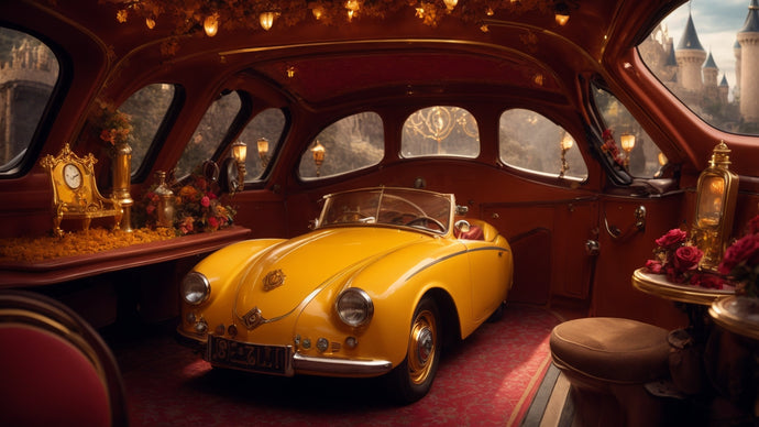 Transform Your Car into a Fairytale with Beauty and the Beast Accessories