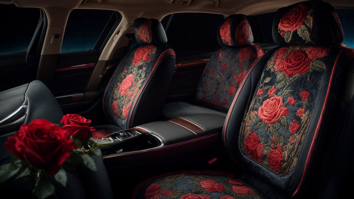 Transform Your Ride into a Fairy Tale with Beauty and the Beast Car Seat Covers