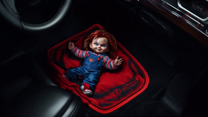 Scary Chucky Car Accessories That Will Give Your Ride a Fright