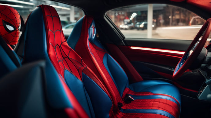 Swing into Style: Spider-Man Car Seat Covers for SUVs, Sedans, and Sports Cars