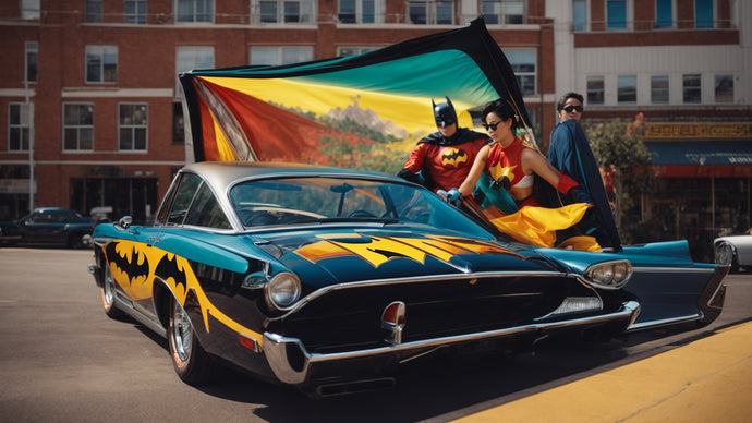 Vintage Batman Sunshades: A Retro Blast for Classic Comic Fans