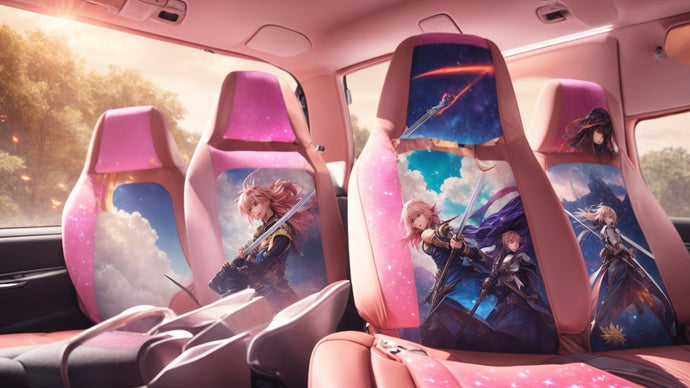 Complete the Look: Anime Seat Covers with Matching Car Accessories