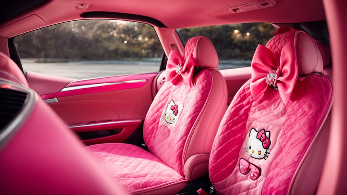 Hello Kitty Car Accessories:  Transform Your Ride with Kawaii Charm