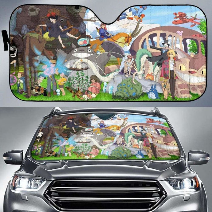Top 5 Studio Ghibli Car Sun Shades to Keep Your Car Cool and Stylish