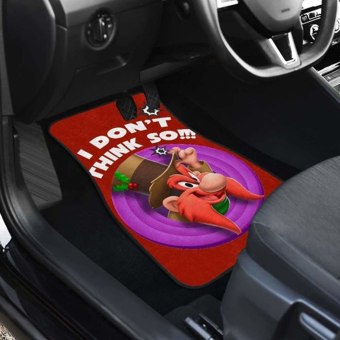 Rev Up Your Ride with Custom Yosemite Sam Car Mats: Add a Touch of Looney Tunes to Your Daily Commute