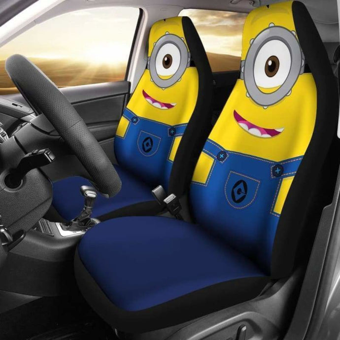 Transform Your Ride with Adorable Minion Car Seat Covers!