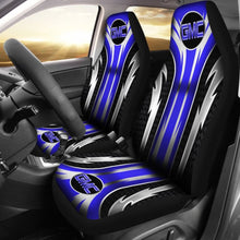 Load image into Gallery viewer, 2 Front GMC Seat Covers Blue 144627