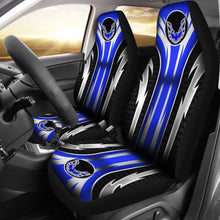 Load image into Gallery viewer, 2 Front Pontiac Firebird Seat Covers Blue 144627