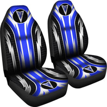 Load image into Gallery viewer, 2 Front Pontiac Seat Covers Blue 144627