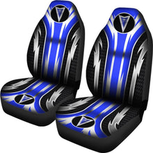 Load image into Gallery viewer, 2 Front Pontiac Seat Covers Blue 144627
