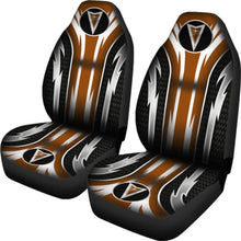 Load image into Gallery viewer, 2 Front Pontiac Seat Covers Brown 144627