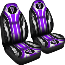 Load image into Gallery viewer, 2 Front Pontiac Seat Covers Purple 144627