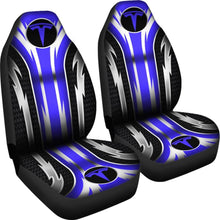 Load image into Gallery viewer, 2 Front Tesla Seat Covers Blue 144627