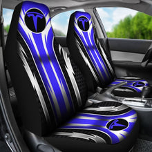 Load image into Gallery viewer, 2 Front Tesla Seat Covers Blue 144627
