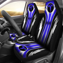 Load image into Gallery viewer, 2 Front Tesla Seat Covers Blue 144627