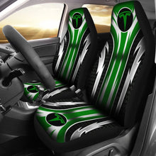 Load image into Gallery viewer, 2 Front Tesla Seat Covers Green 144627