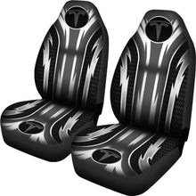 Load image into Gallery viewer, 2 Front Tesla Seat Covers Grey 144627